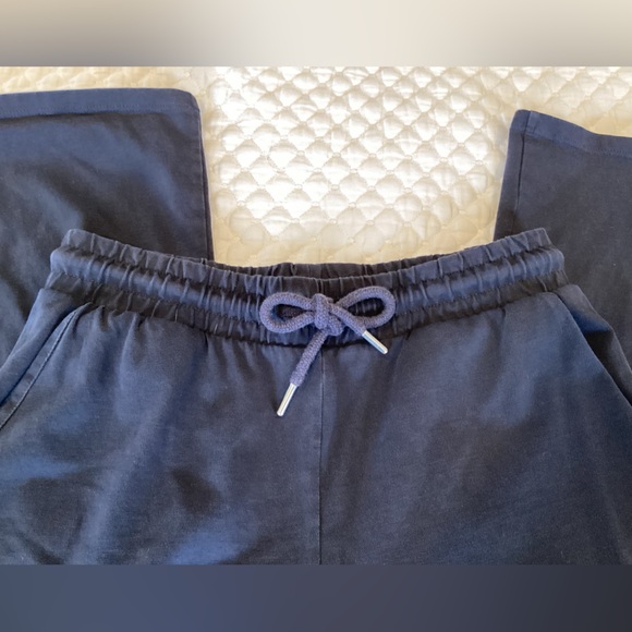 Zara Thick Cotton Wide Led Opening Sweatpants M - Picture 10 of 11